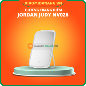  Gương Trang Điểm Jordan Judy NV026 Để Bàn Có Đèn LED Pin 1200mAh 4 Giờ Sử Dụng