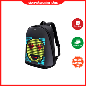 Balo Divoom - Pixoo Backpack Black hiển thị màn hình LED cực độc đáo