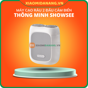 [Hộp quà tặng] Máy cạo râu hai đầu cảm biến thông minh Showsee