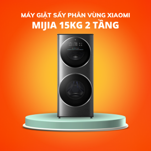 Máy giặt sấy phân vùng Xiaomi Mijia 15kg lồng giặt hai tầng 